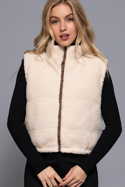 Peaks &amp; Valleys Reversible Puffer Vest