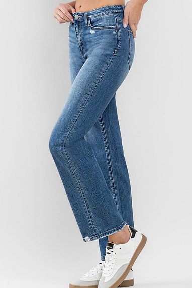 Lover High Rise Relaxed Straight Jeans