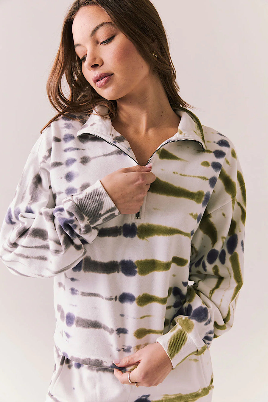 Chaser Brand Ithaca Autumn Tie Dye Sweatshirt