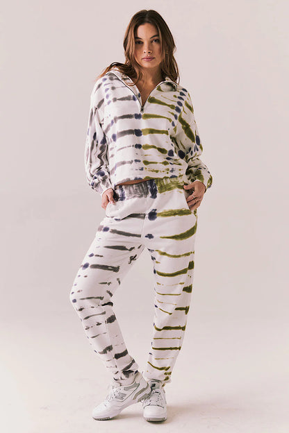 Chaser Brand Ithaca Autumn Tie Dye Sweatshirt