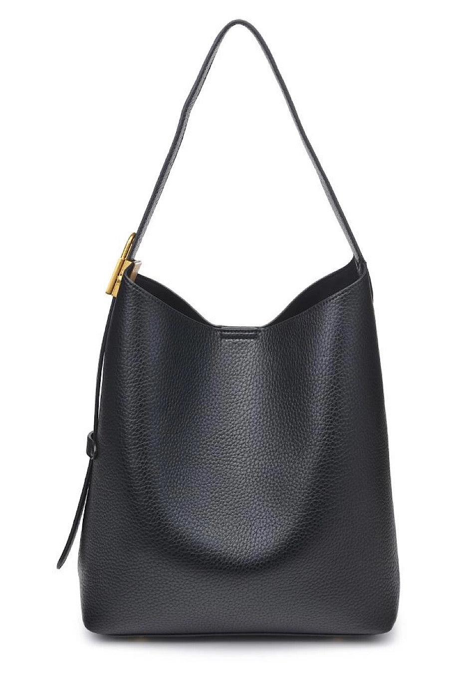 Matty Hobo Bag &amp; Pouch Black