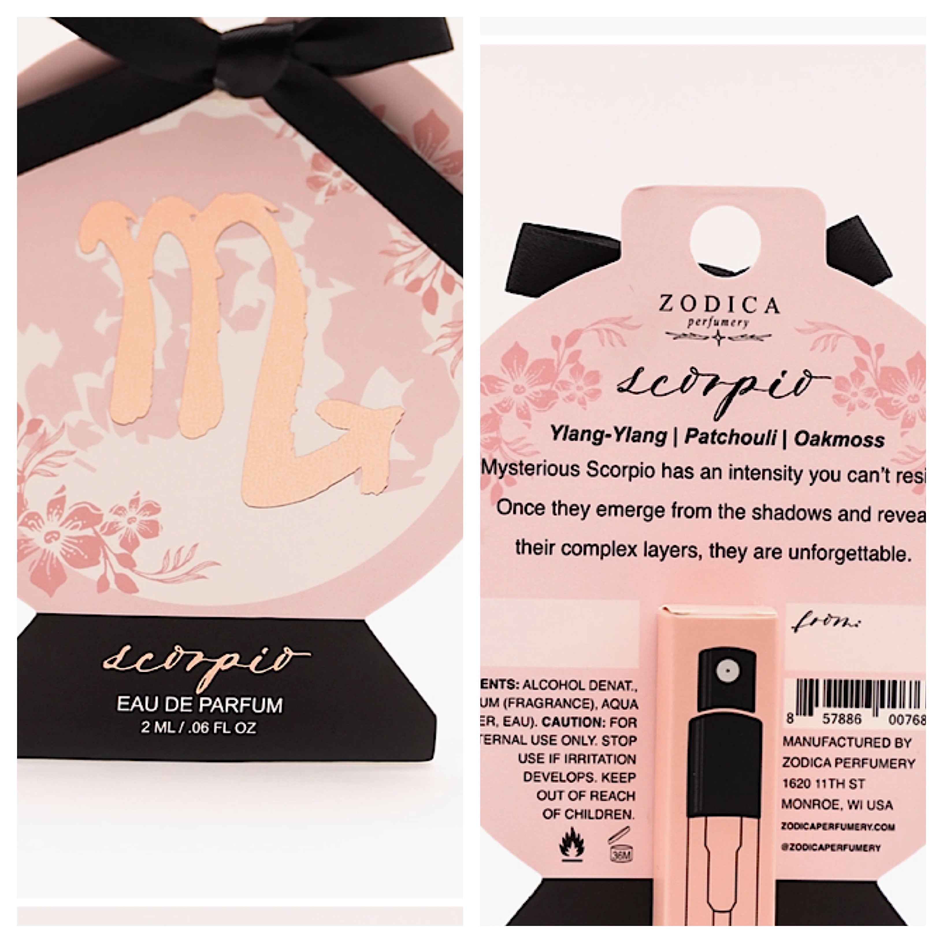 Zodiac Perfume with Card