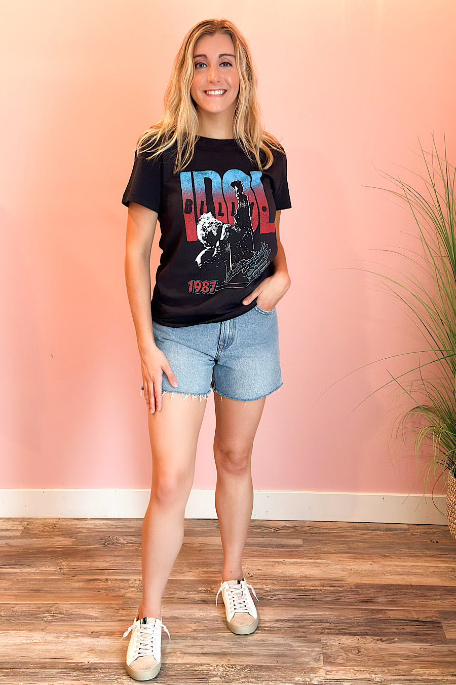 Billy Idol Whiplash Tour Band T-Shirt