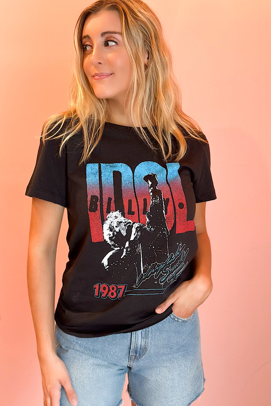 Billy Idol Whiplash Tour Band T-Shirt