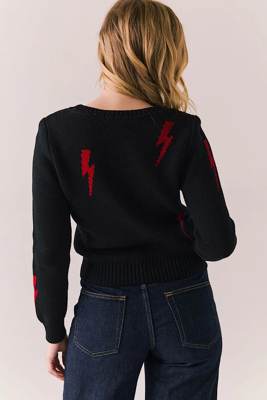 Chaser Brand Tossed Bolts Sweater