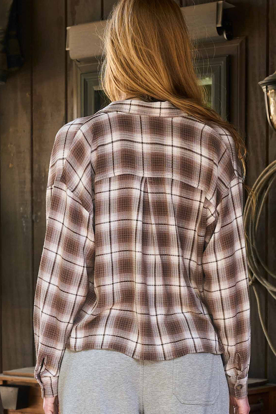 Check Please Plaid Button Down Shirt