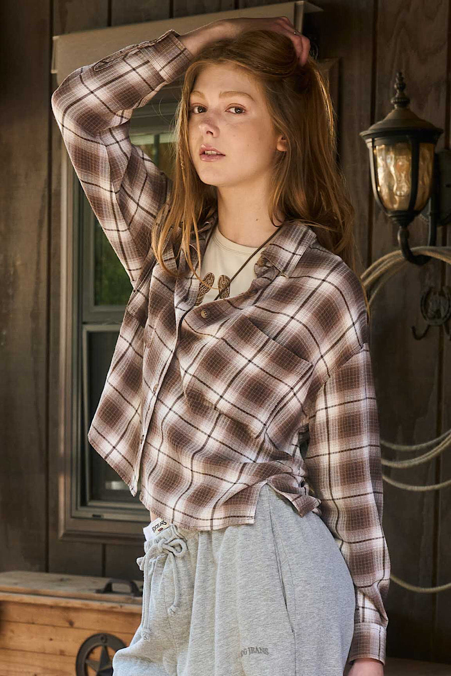 Check Please Plaid Button Down Shirt