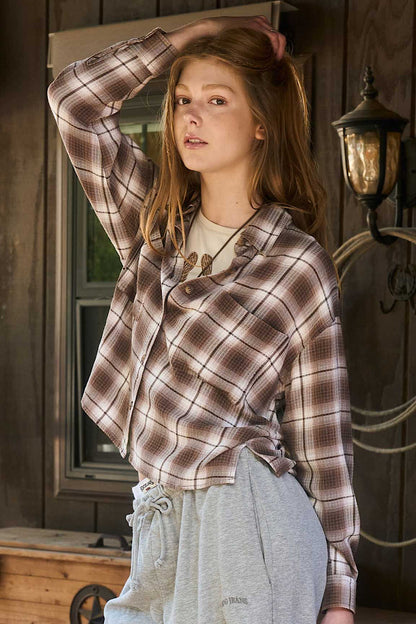 Check Please Plaid Button Down Shirt