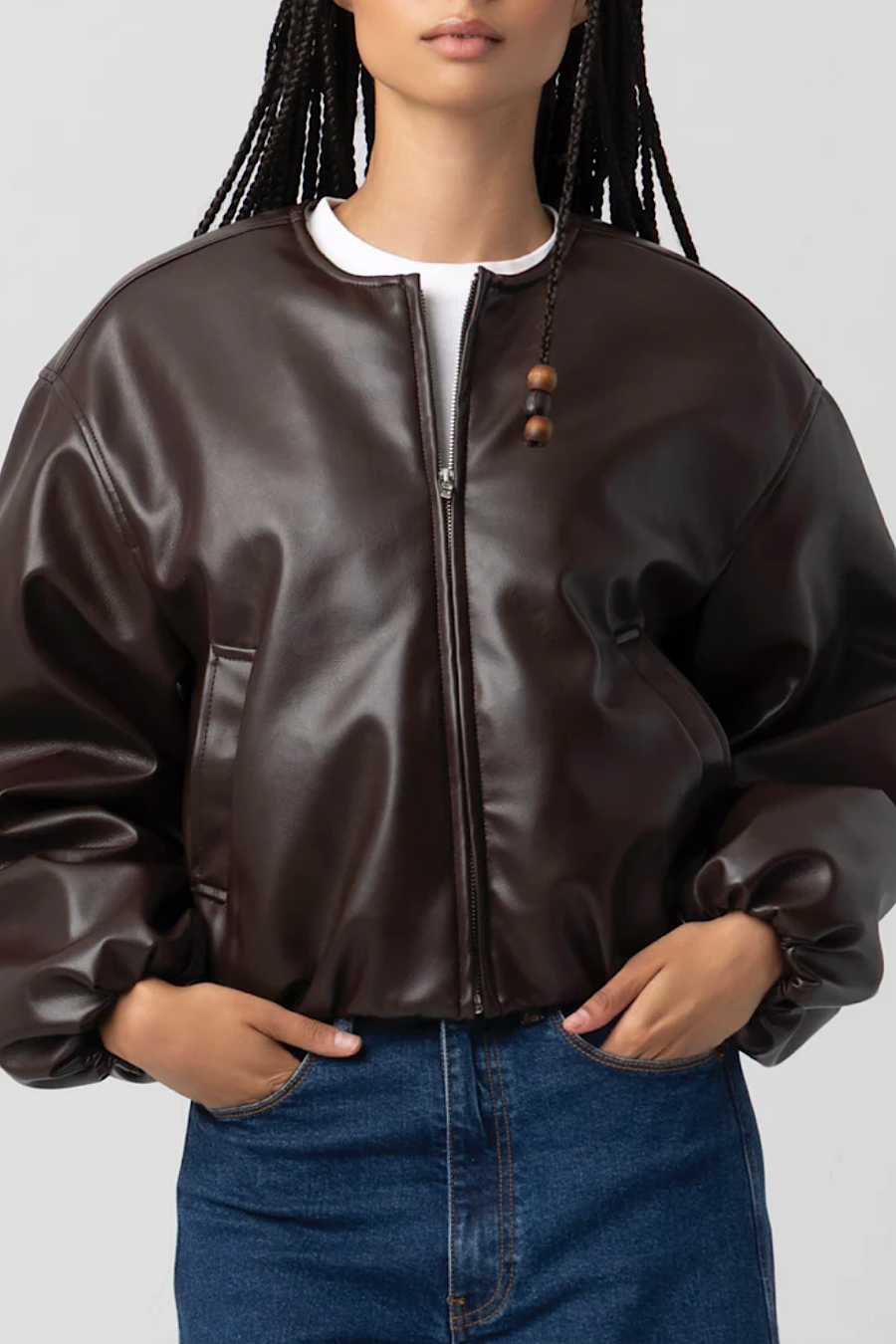Blank NYC Grand Slam Bomber Jacket