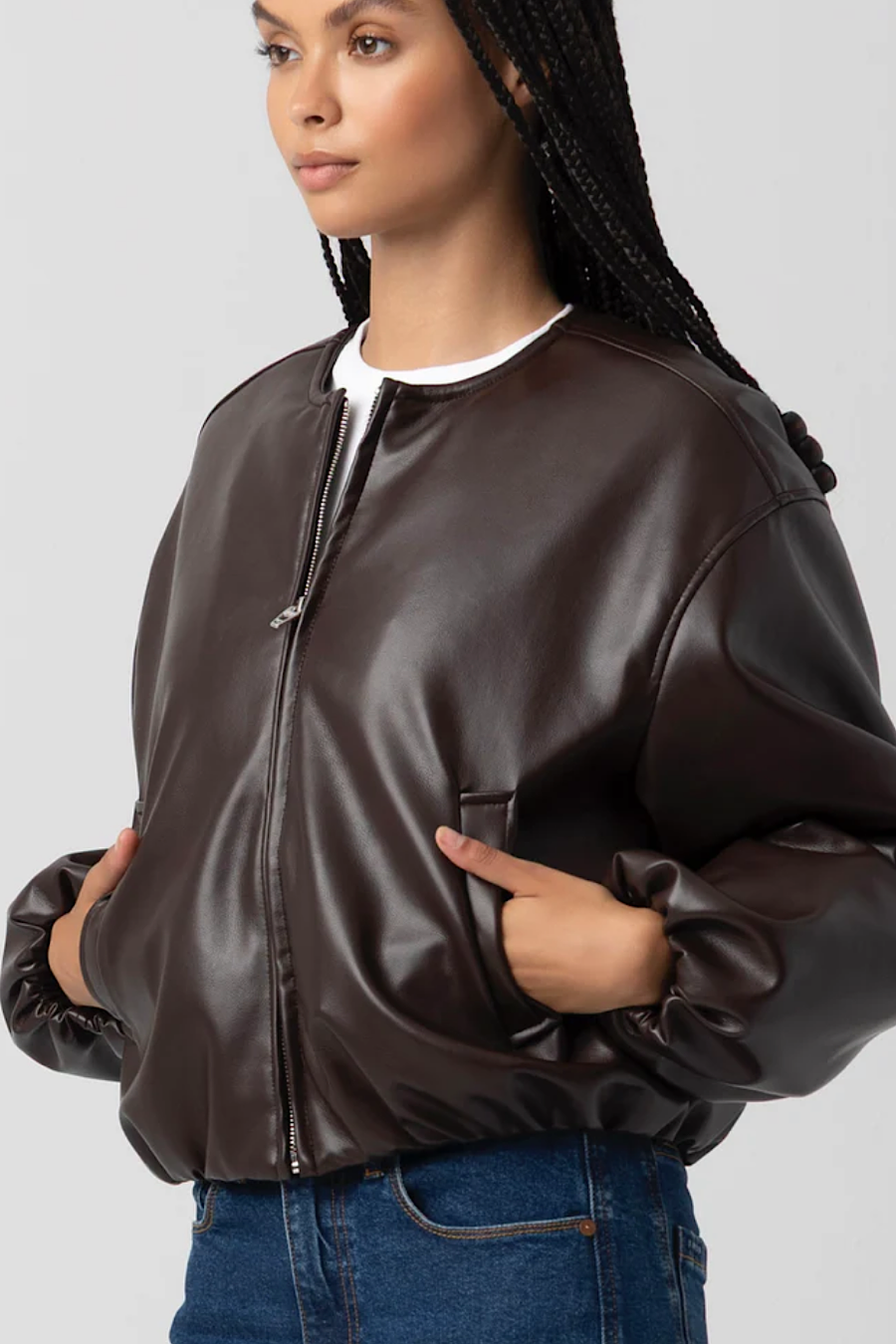 Blank NYC Grand Slam Bomber Jacket