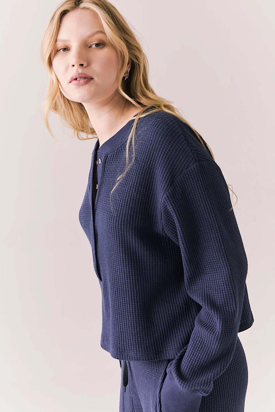 Chaser Brand Thayne Thermal Henley Top