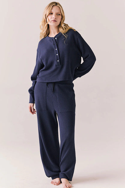 Chaser Brand Thayne Thermal Henley Top