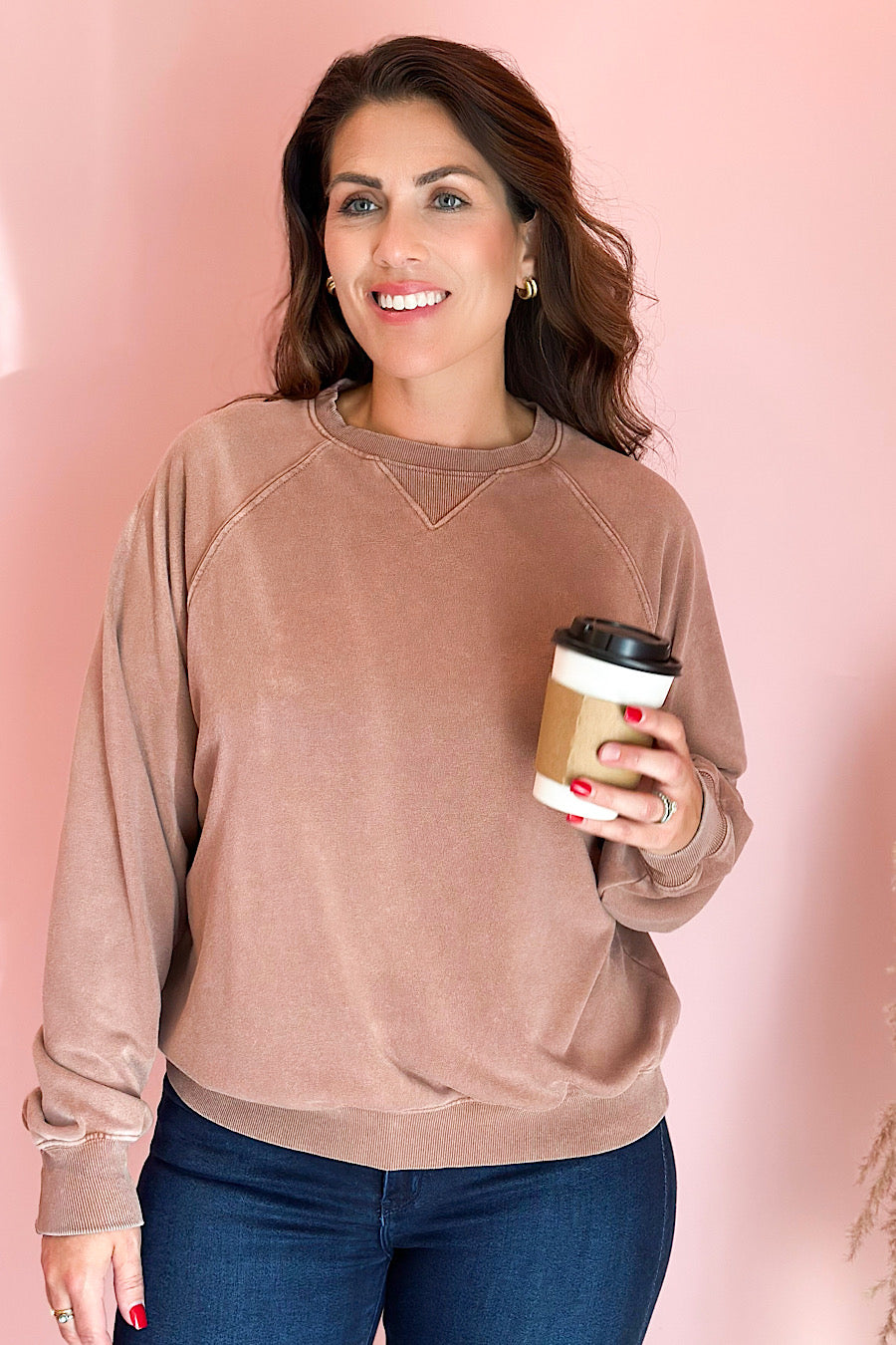 Woodland Trails Mineral Wash Sweatshirt