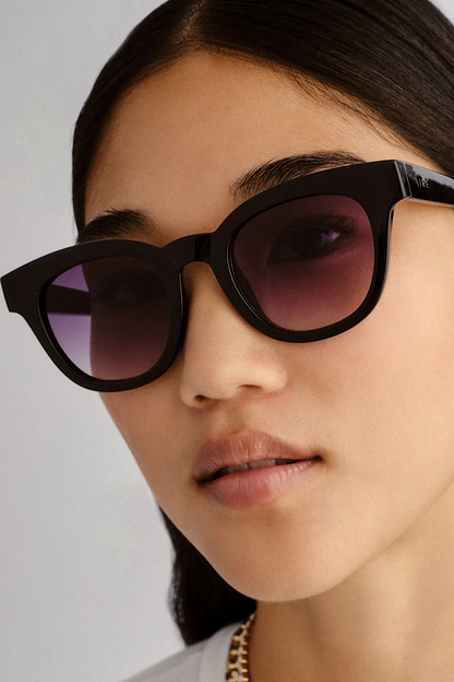 AIRE Dorado Sunglasses in Black &amp; Warm Smoke