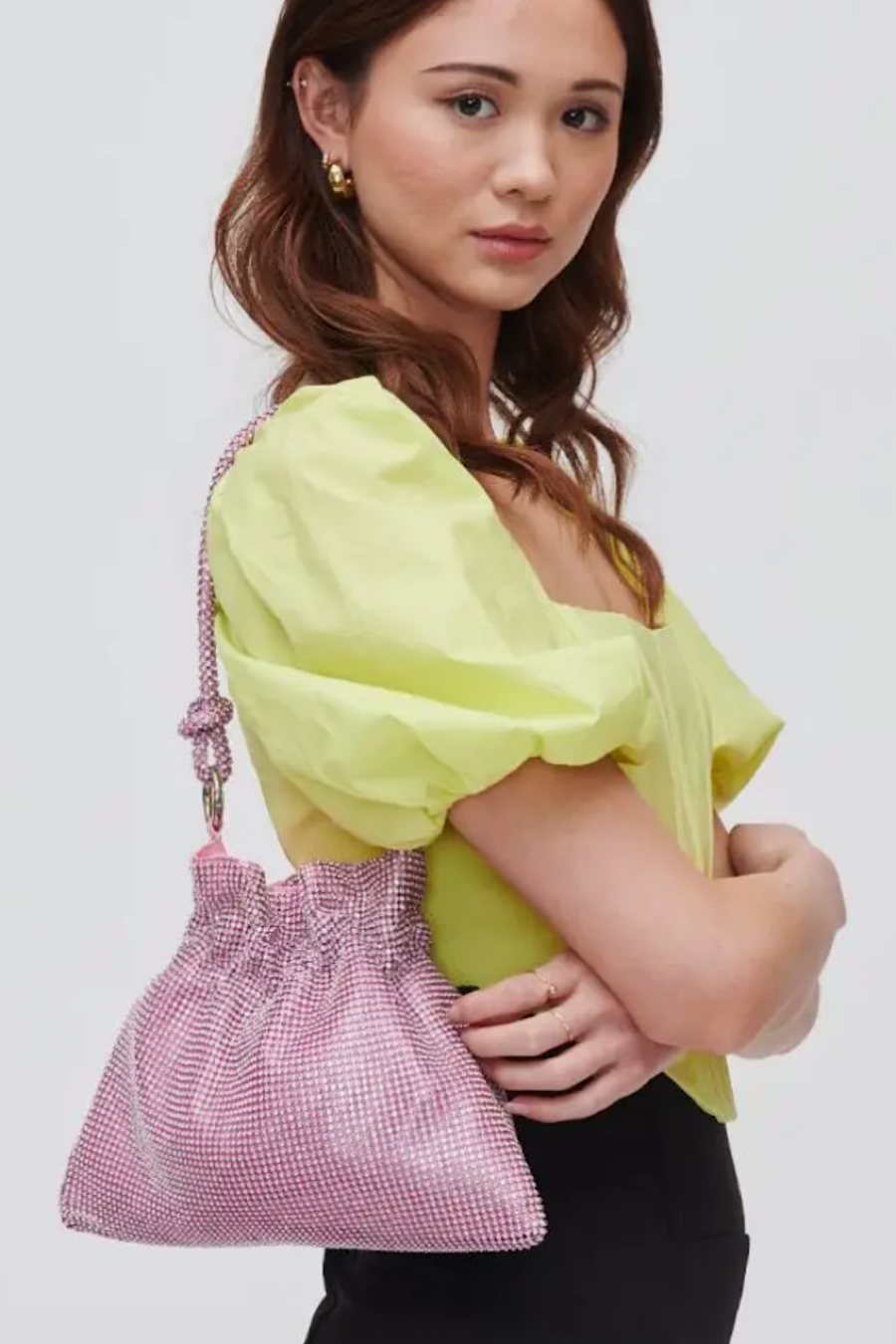 Larissa Sequin Evening Bag Pink
