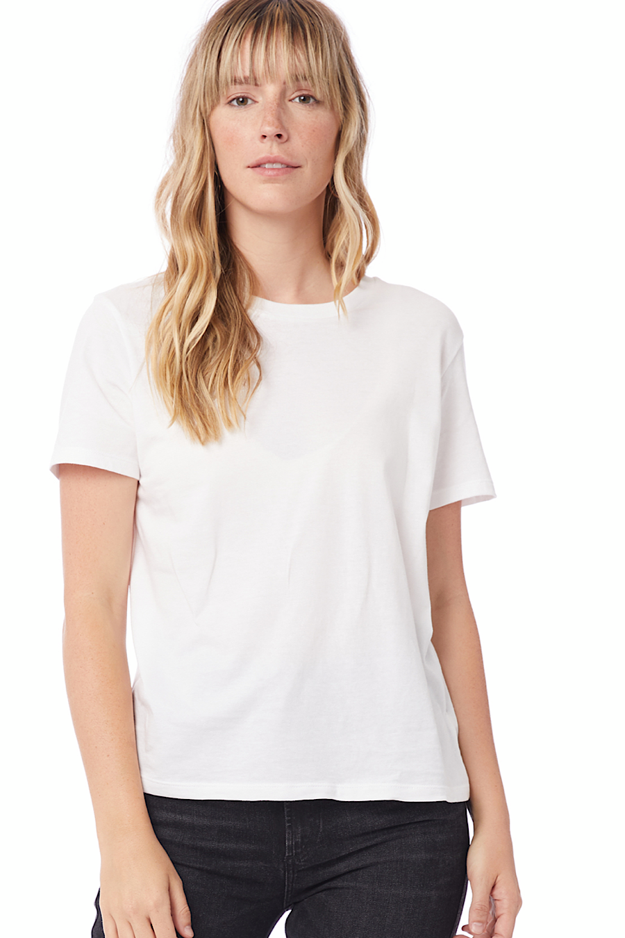 Her Go-To T-Shirt in White