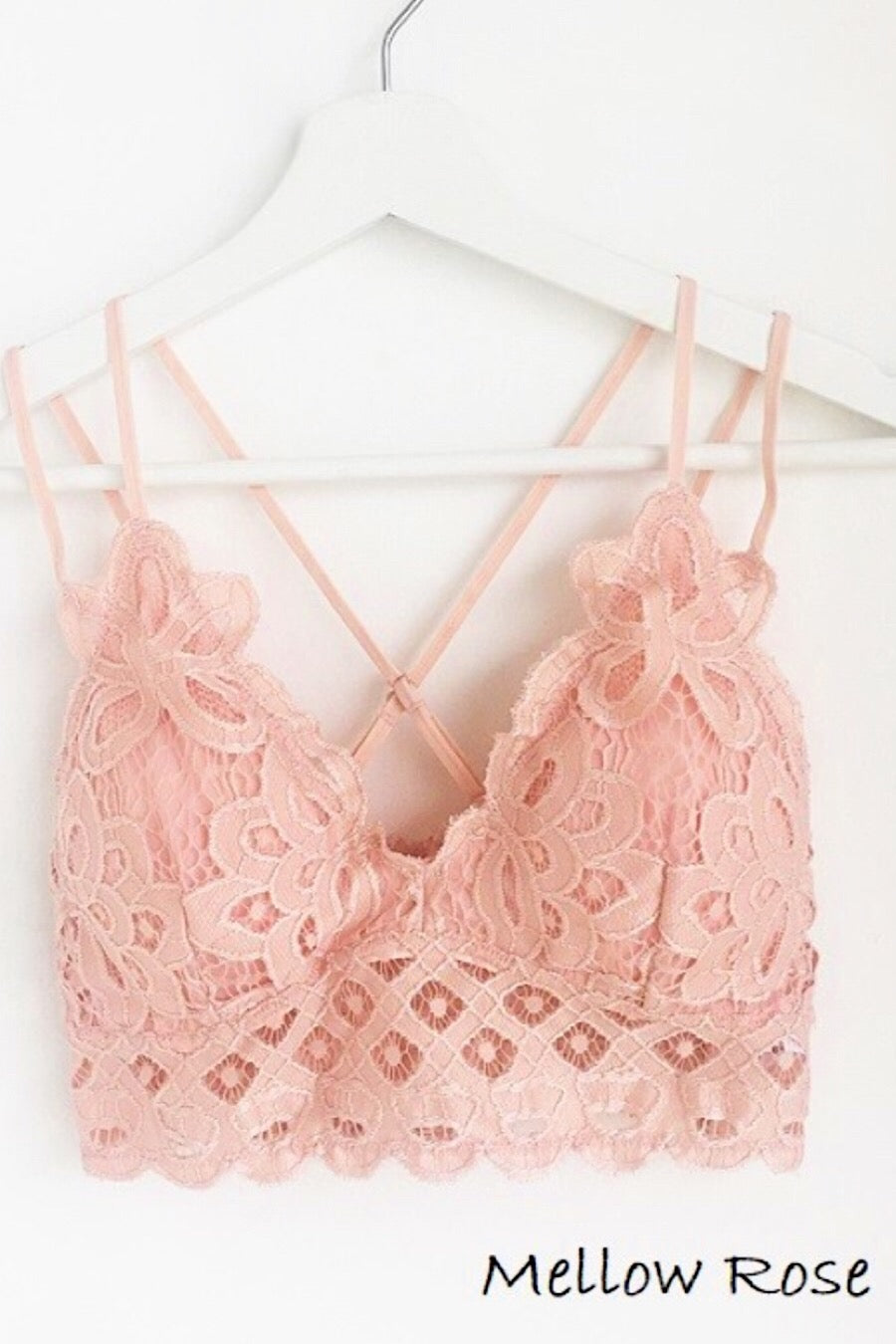 Lace Bralettes in Various Colors