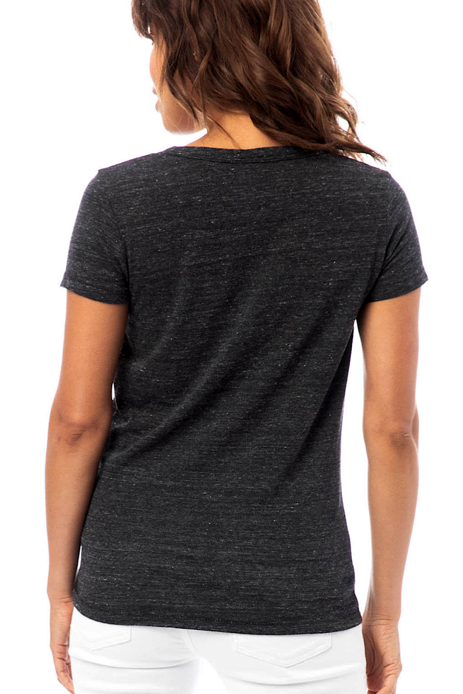 Ideal Eco-Jersey T-Shirt in Heather Black