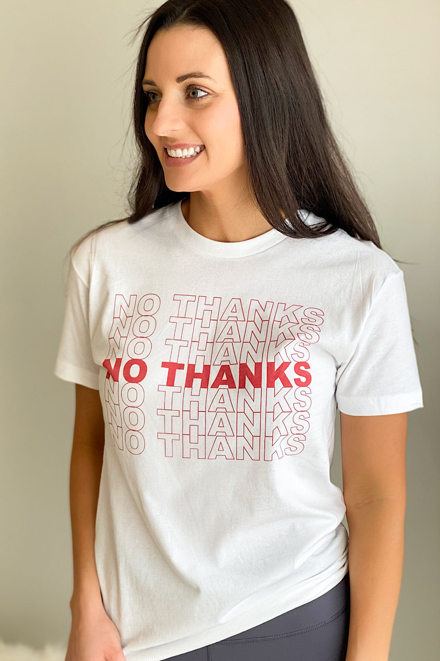 No Thanks Graphic T-Shirt