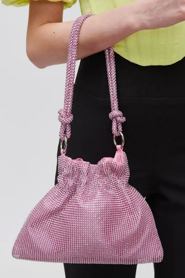 Larissa Sequin Evening Bag Pink