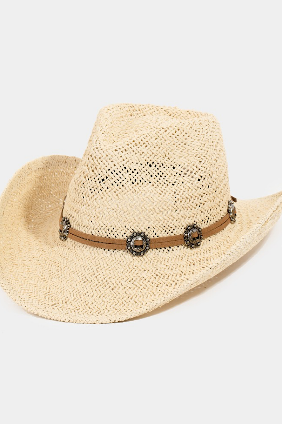Straw Braided Cowboy Hat in 3 Colors!