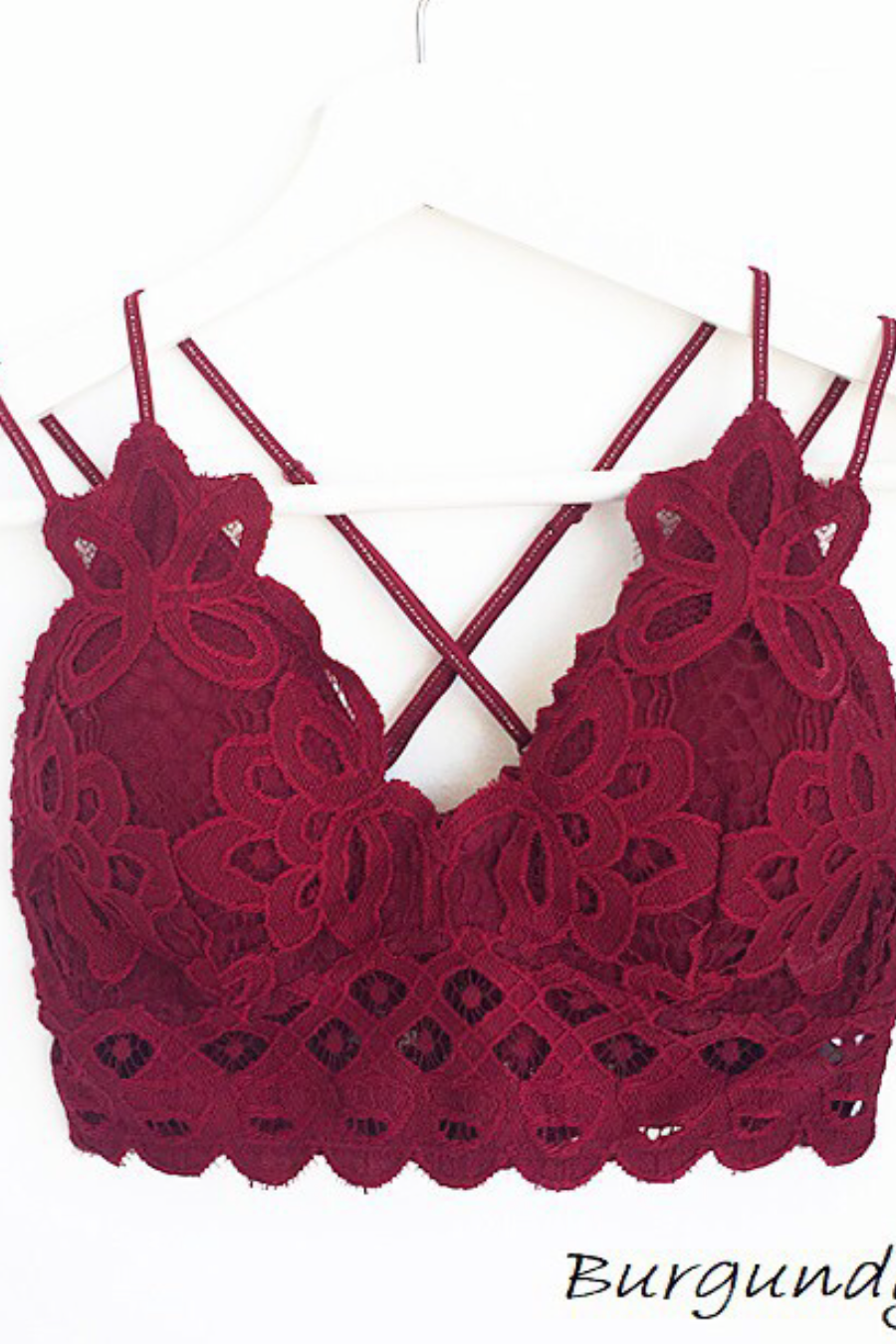 Lace Bralettes in Various Colors
