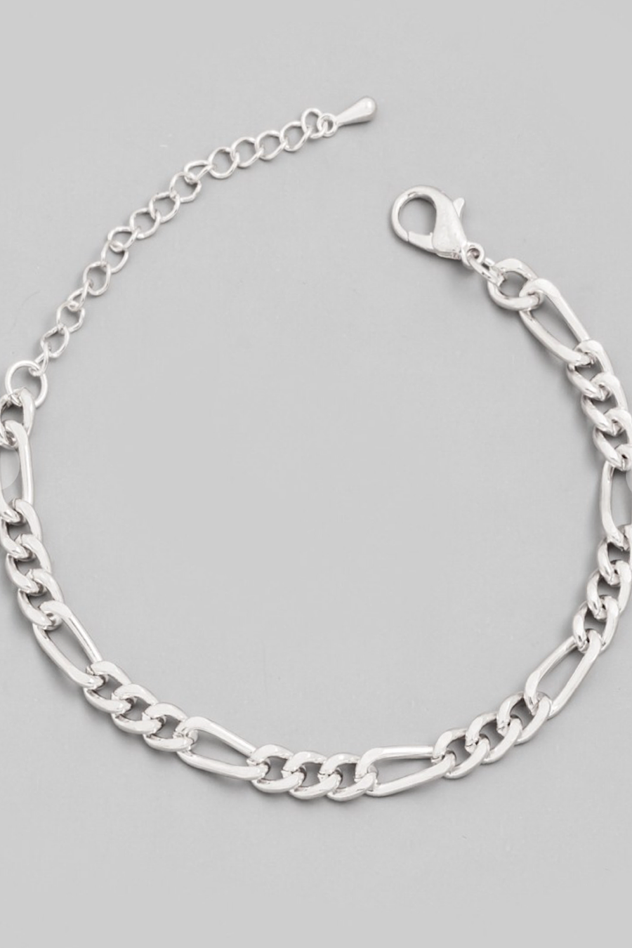 Curb Chain Link Bracelet in Gold or Silver