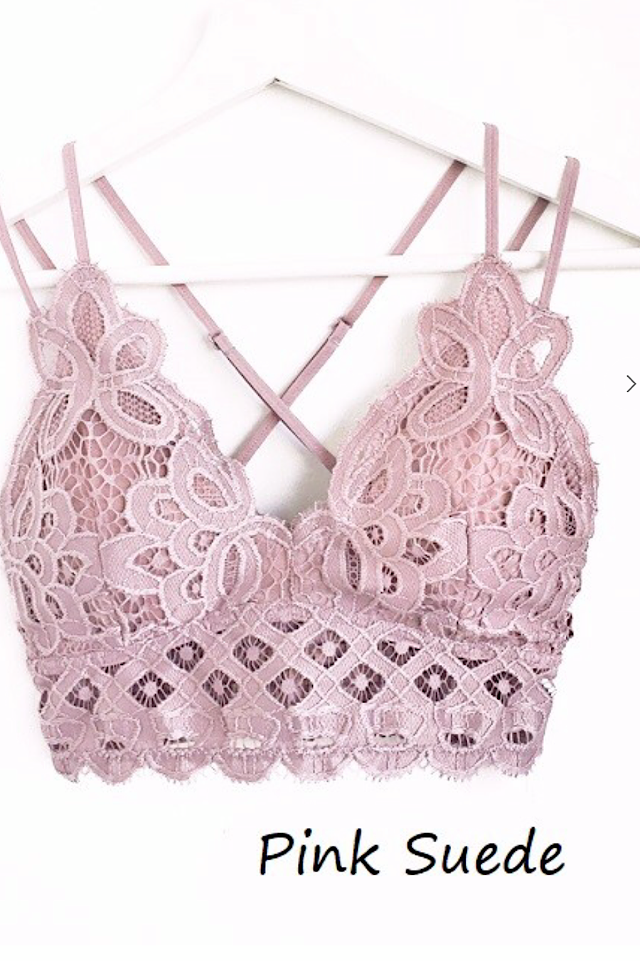Lace Bralettes in Various Colors