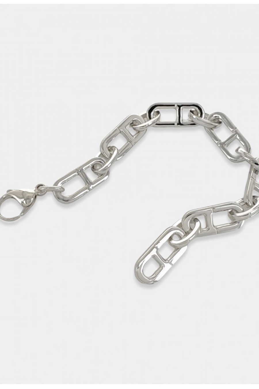Mariner Chunky Chain Bracelet in Gold or Rhodium