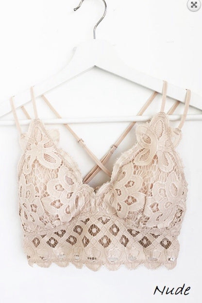 Lace Bralettes in Various Colors