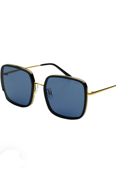 Freyrs Cosmo Square Sunglasses Black