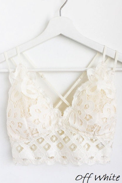 Lace Bralettes in Various Colors