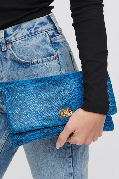 Rykard Snake Clutch Bag