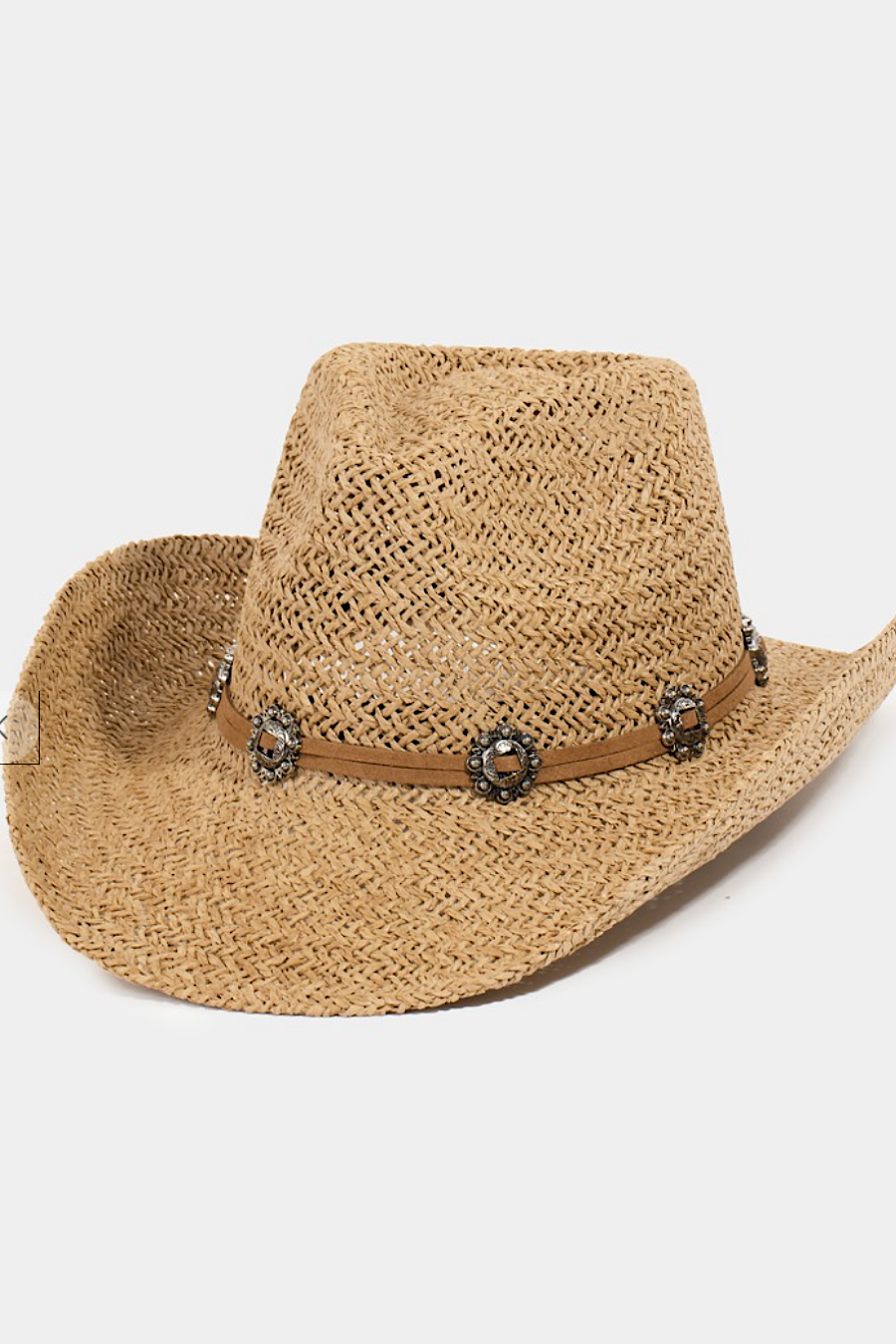 Straw Braided Cowboy Hat in 3 Colors!