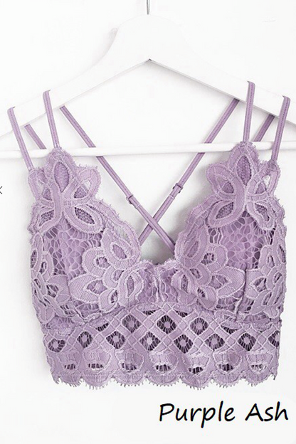 Lace Bralettes in Various Colors