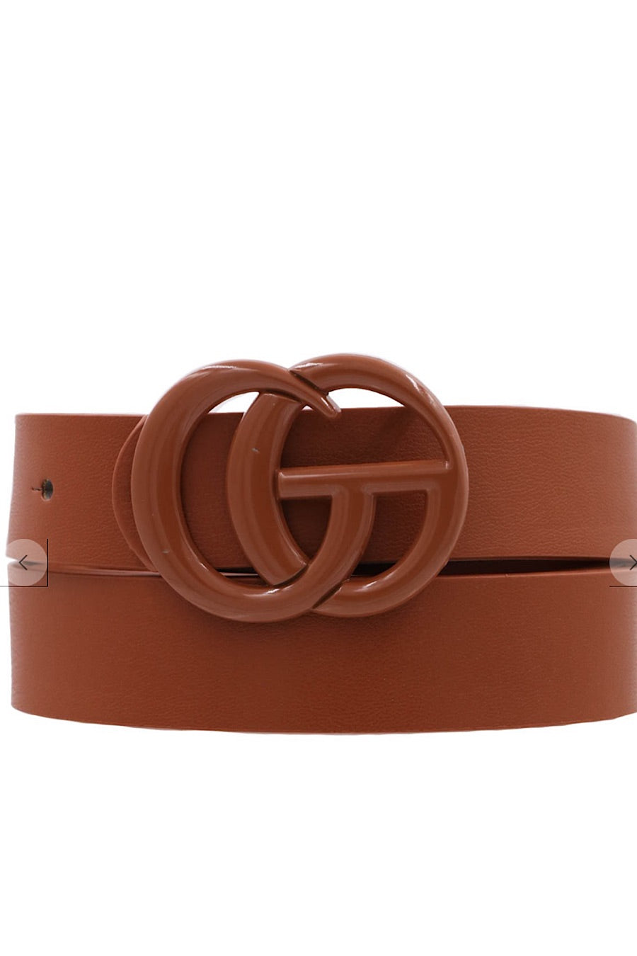 Painted Buckle Belt in Several Colors