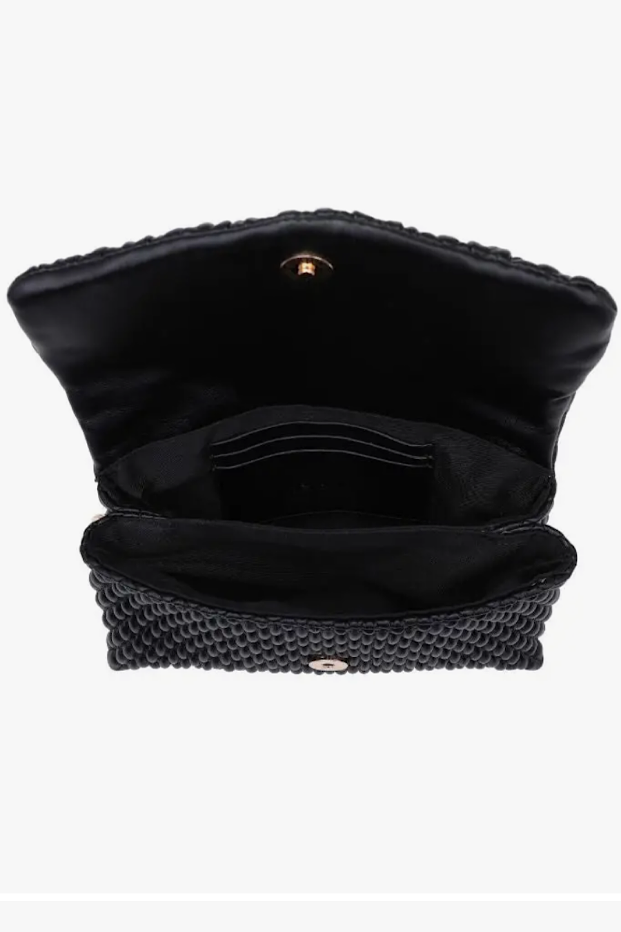 Evelynn Soft Textured Crossbody Bag Black