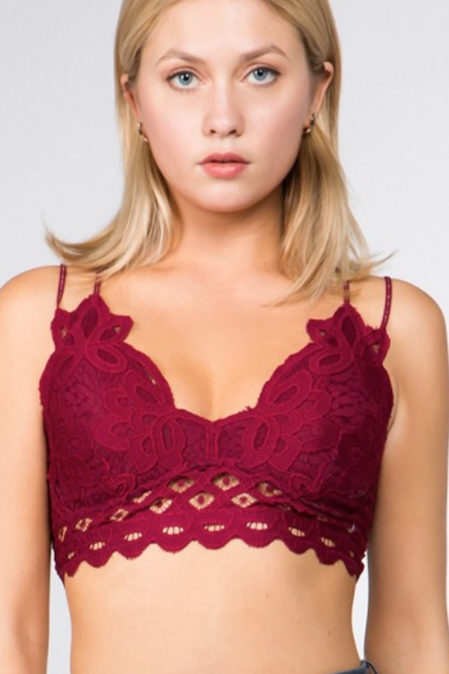 Lace Bralettes in Various Colors