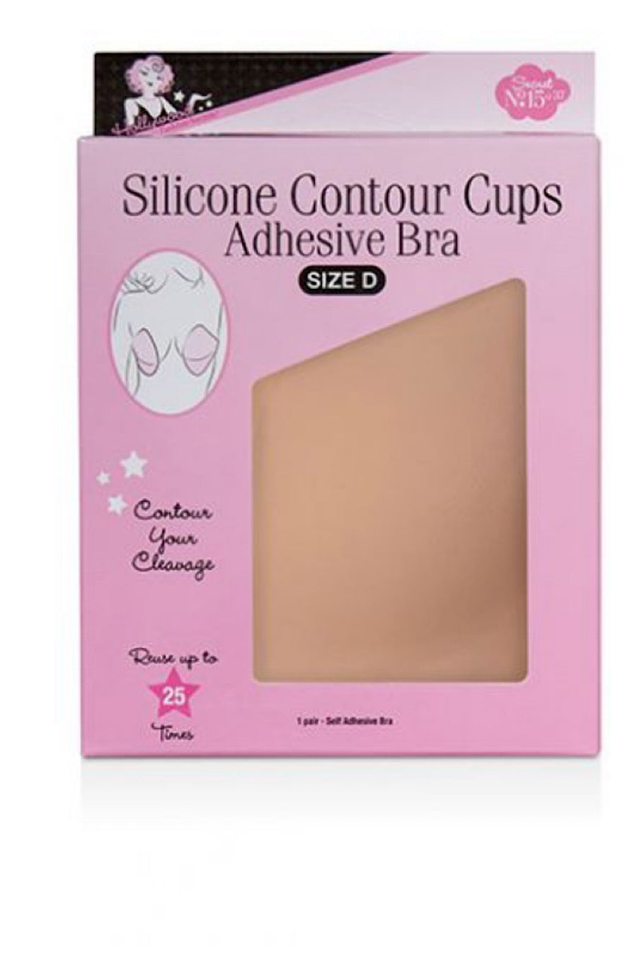 Silicone Contour Cups in B, C, D